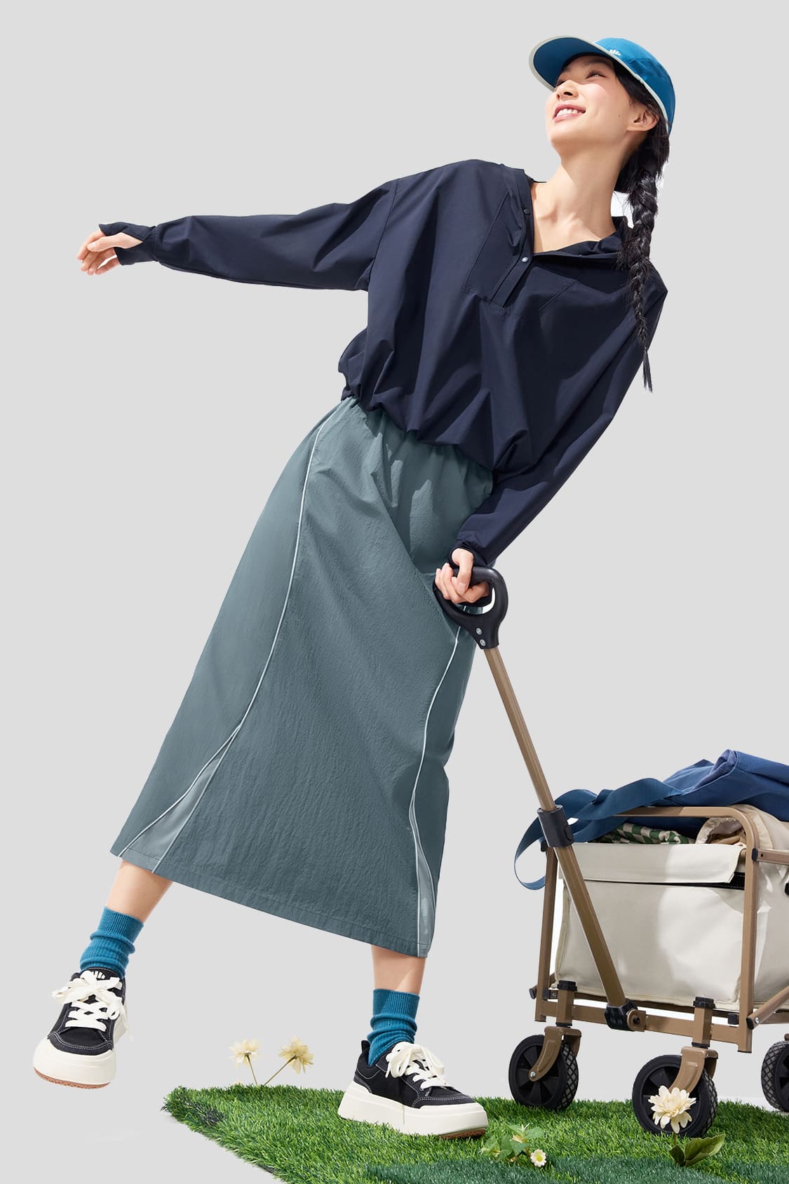 Swift - Women's Quick-Dry Cargo Skirt UPF50+ - Image 4