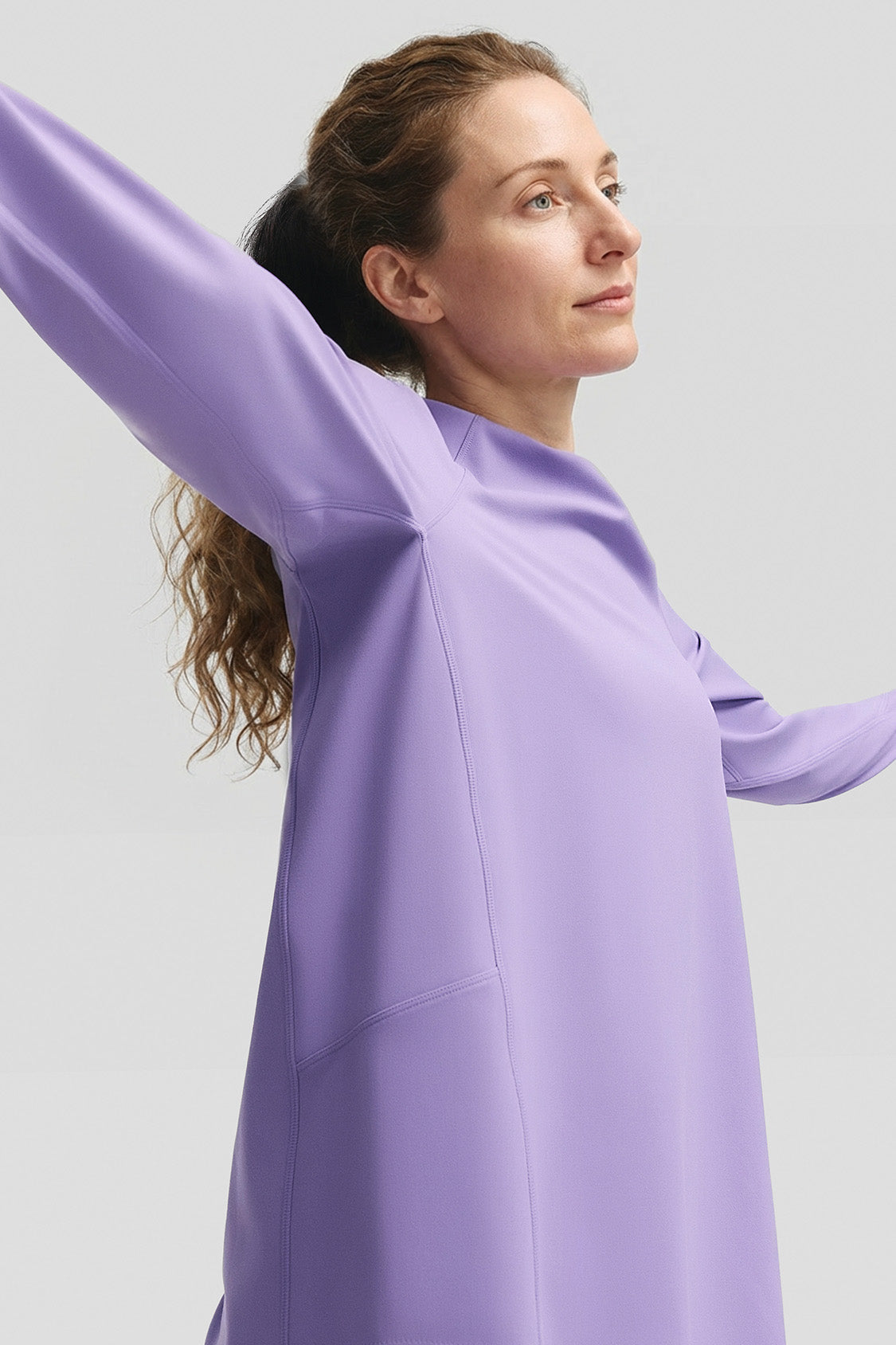 DryFlow – Women’s Quick-Dry Relaxed-Fit Long Sleeve Tee - Image 11