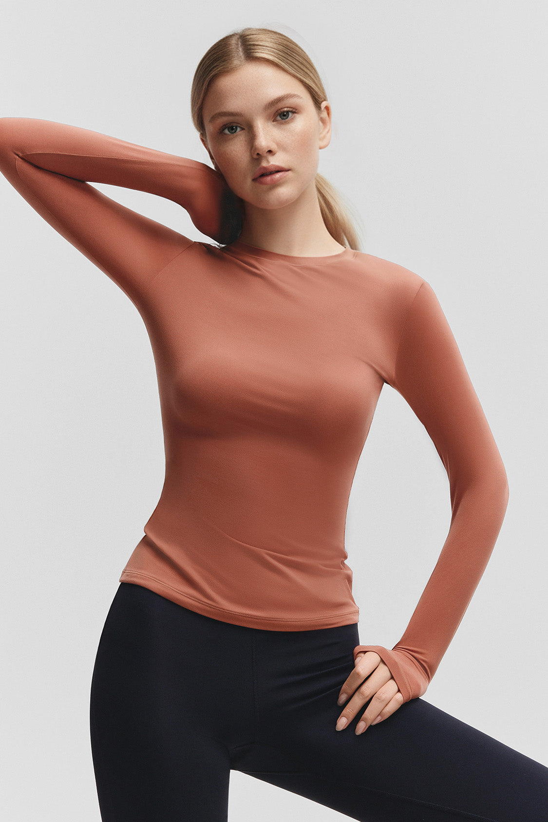 BareForm – Women’s Seamless Shaping Long-Sleeve Shirt - Image 23