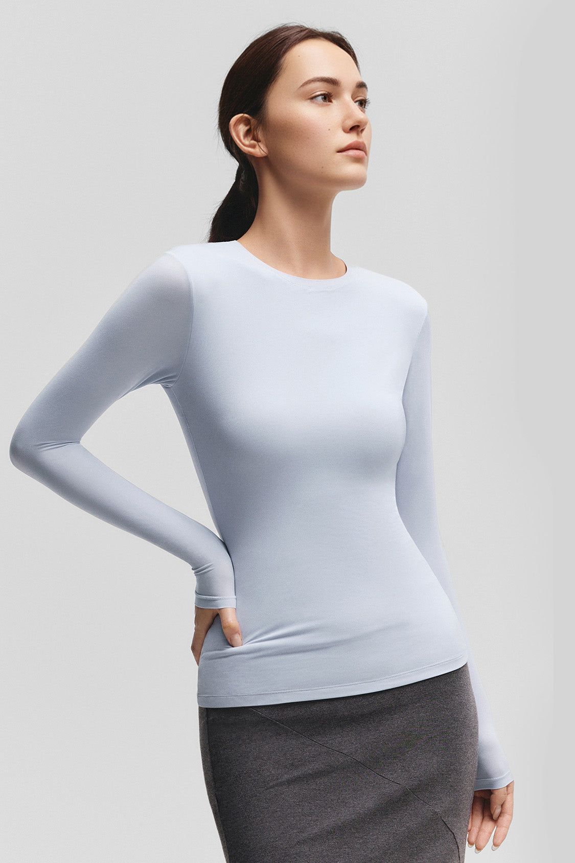 BareForm – Women’s Seamless Shaping Long-Sleeve Shirt - Image 10