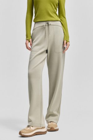 WarmFlex – Women’s High-Stretch Fleece-Lined Straight Pants