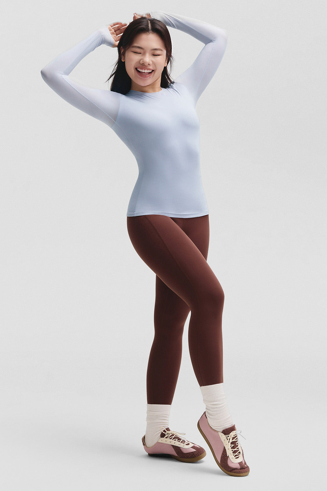 BareForm – Women’s Seamless Shaping Long-Sleeve Shirt - Image 11